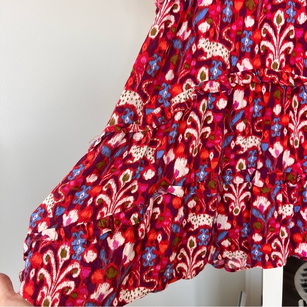 Anthropologie Robin Tiered Mini Dress- S - Picture 2 of 7